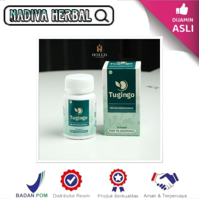 Jual TUGINGO 30 Kapsul Asli Obat Herbal Batu Ginjal Paling Ampuh