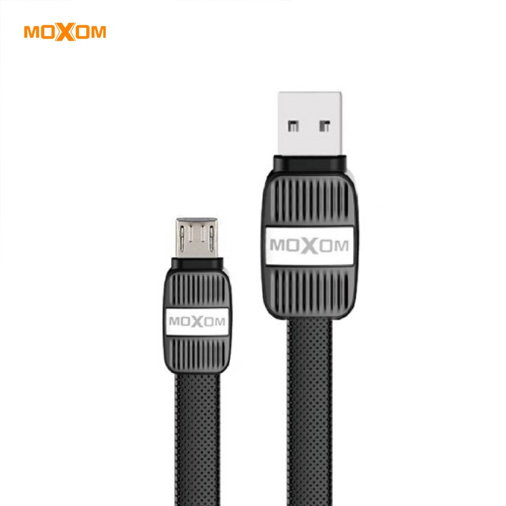 Jual MOXOM Flat Data Cable Type-micro 2.4A High Speed Transmission MX ...