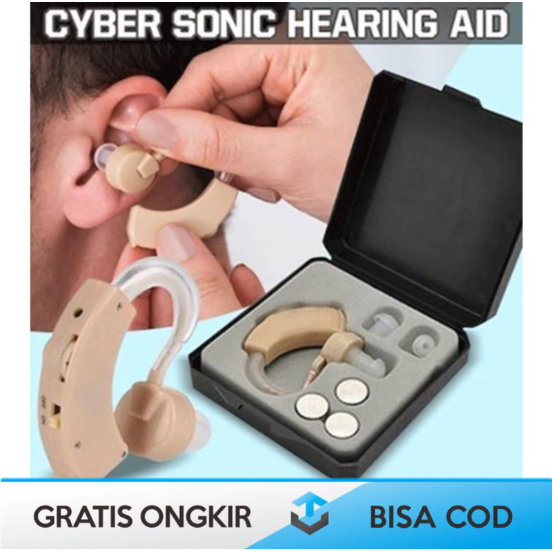 Jual ALAT BANTU DENGAR ORANG TUA TELINGA CYBER SONIC ORIGINAL HEARING ...