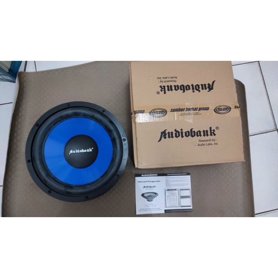 Jual Subwoofer Audiobank AB120DVC 12 Inch Double Coil Shopee Indonesia
