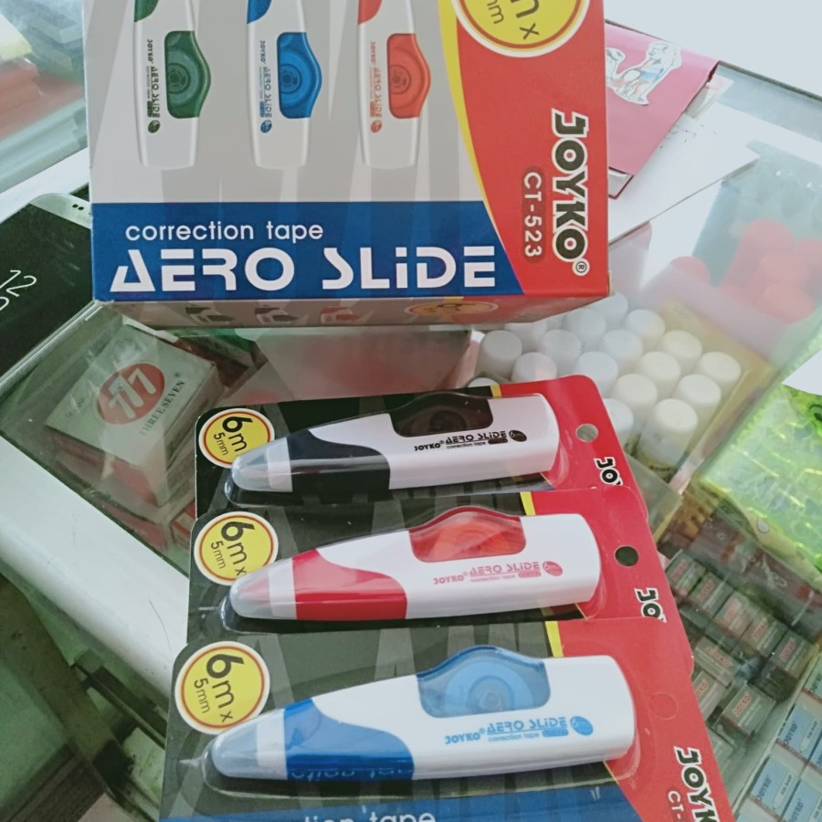 Jual Tip X Tip Ex Correction Tape Kertas Joyko Ct Aero Slide