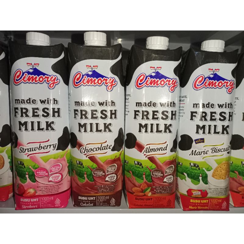 Jual Cimory Fresh Milk 1l Shopee Indonesia