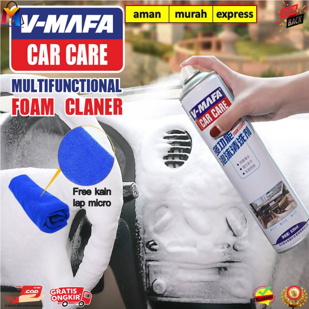 Jual Pembersih interior mobil VMAFA CAR CARE Multifunctional Foam Busa Pencuci / Cleaner Mobil