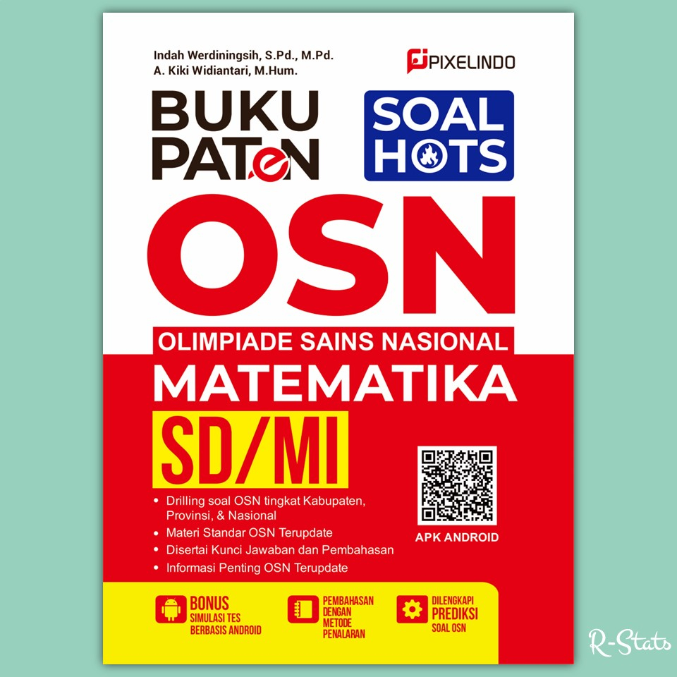 Jual Buku Soal Olimpiade Matematika SD Latihan Soal Dan Pembahasan OSN ...