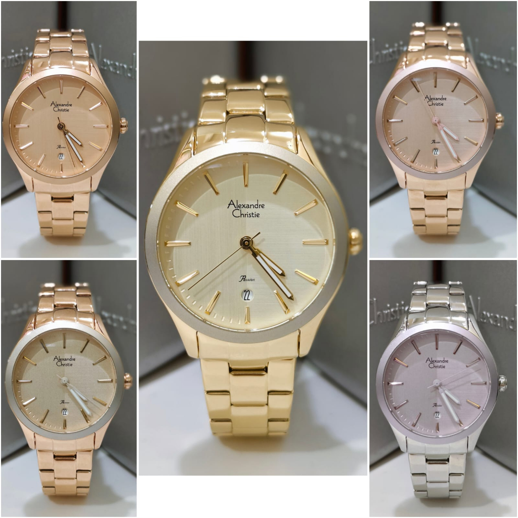 Jual Jam Wanita Alexandre Christie AC2A90 AC 2A90 Original Garansi ...