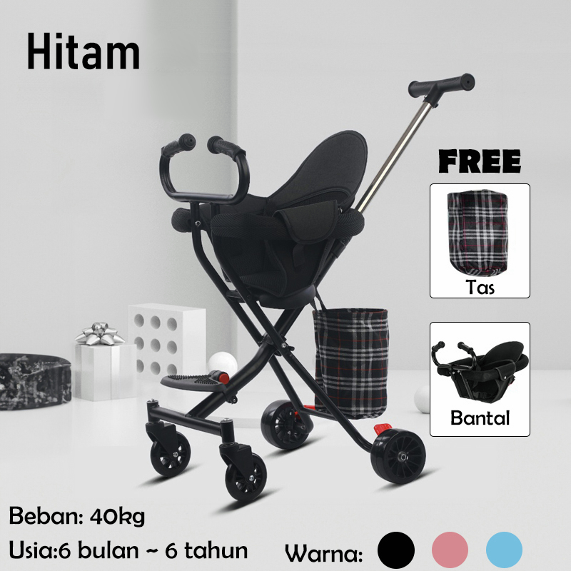 Jual [Ready stock] Stroller Baby Lipat Stroller Bayi Lipat Stroler Bayi