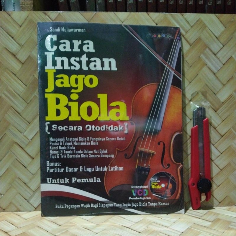 Jual Cara instan jago biola secara otodidak. dilengkapi VCD ...