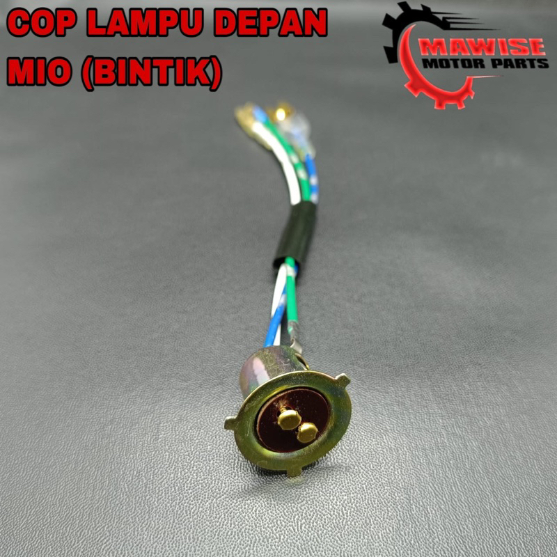 Jual Fitting Lampu Cop Lampu Socket Lampu Depan Yamaha Mio Bintik Shopee Indonesia