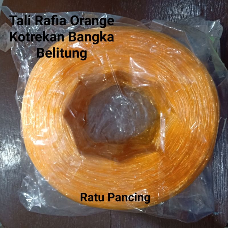 Jual Tali Rafia Orange Kotrekan Sabiki Bangka Belitung Tali Plastik Rp ...