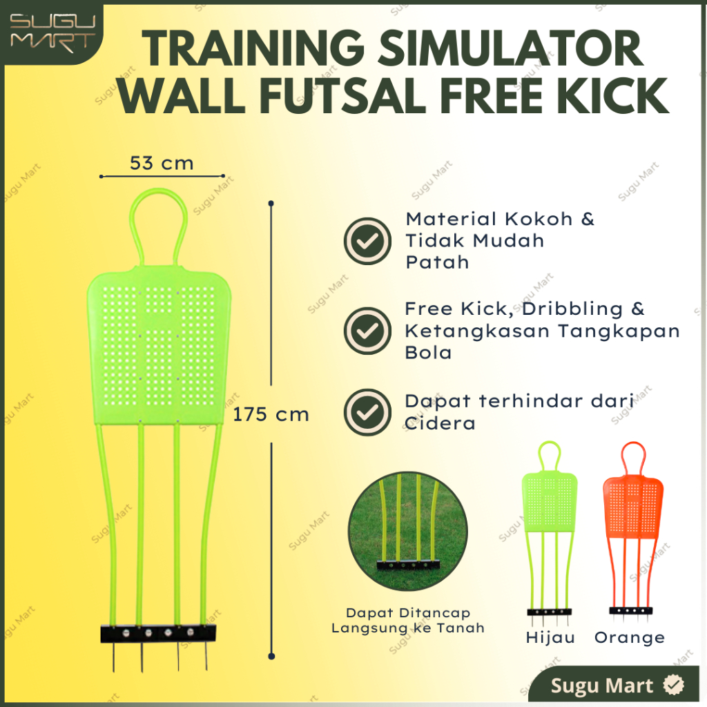 Jual Penahan Tendangan Pinalti Alat Latihan Free Kick Defensive