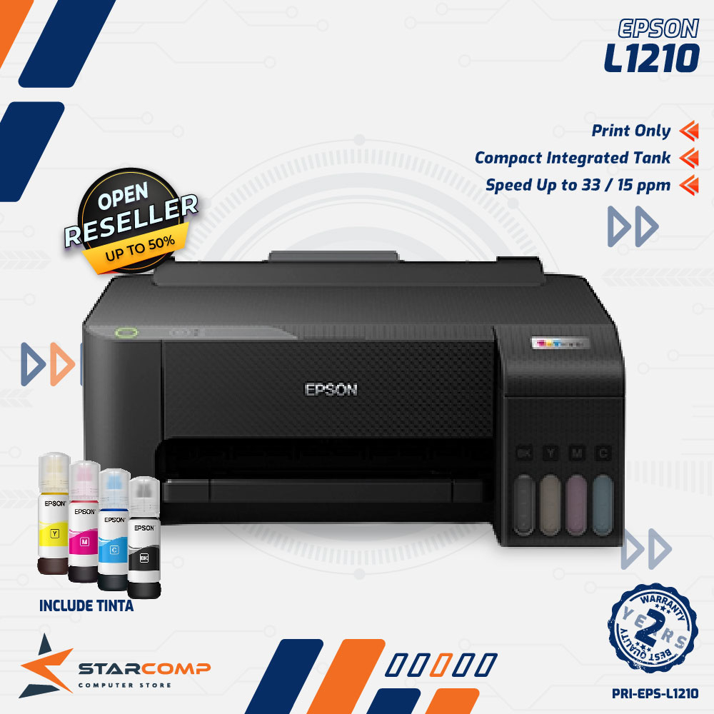 Jual Printer Epson L1210 Eco Tank Epson Ecotank L 1210 A4 Ink Tank Printer Shopee Indonesia 1006