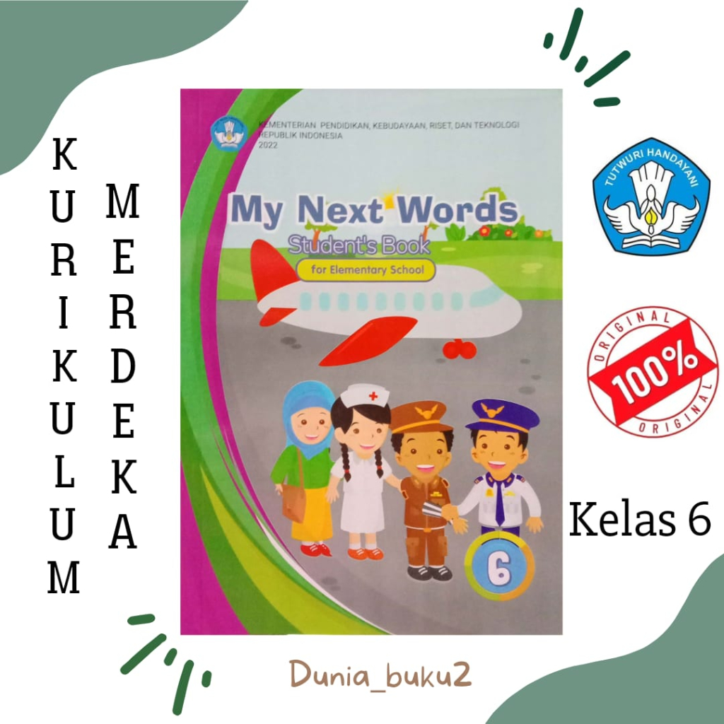 Jual BUKU SISWA BAHASA INGGRIS KURIKULUM PENGGERAK-MERDEKA KELAS 6 SD ...