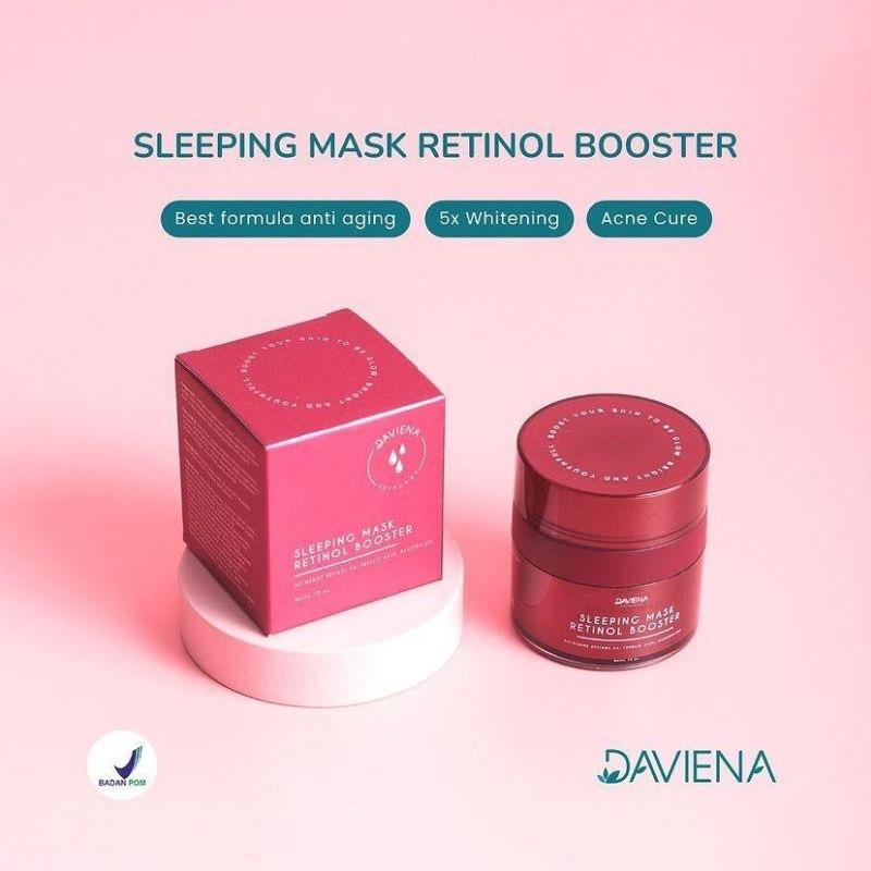 Jual RETINOL SLEEPING MASK DAVIENA SKINCARE READY!! Shopee Indonesia