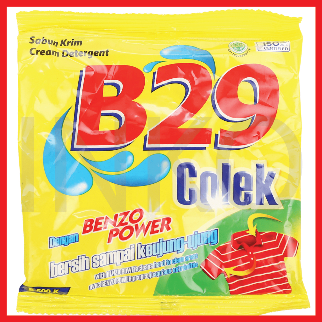 Jual B29 SABUN COLEK PINTAR DENGAN BENZO POWDER B500K BANTAL 150GR