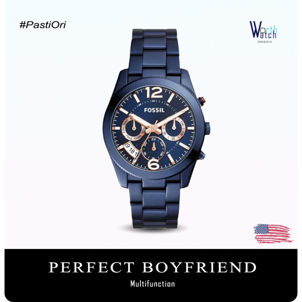 Jual Jam Tangan Wanita Branded Perfect Boyfriend Multifunction