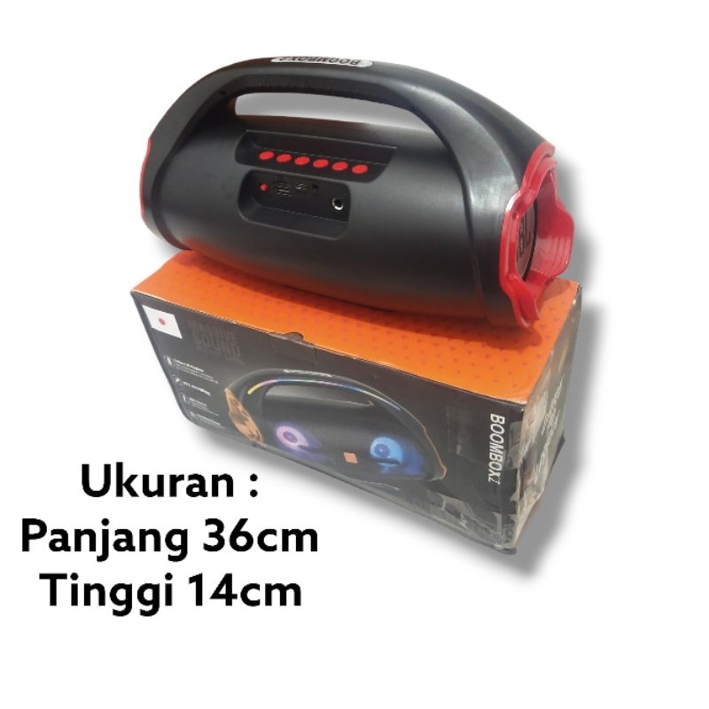 Jual SPEAKER BOOMBOX JUMBO VERSI 2 LED | Shopee Indonesia