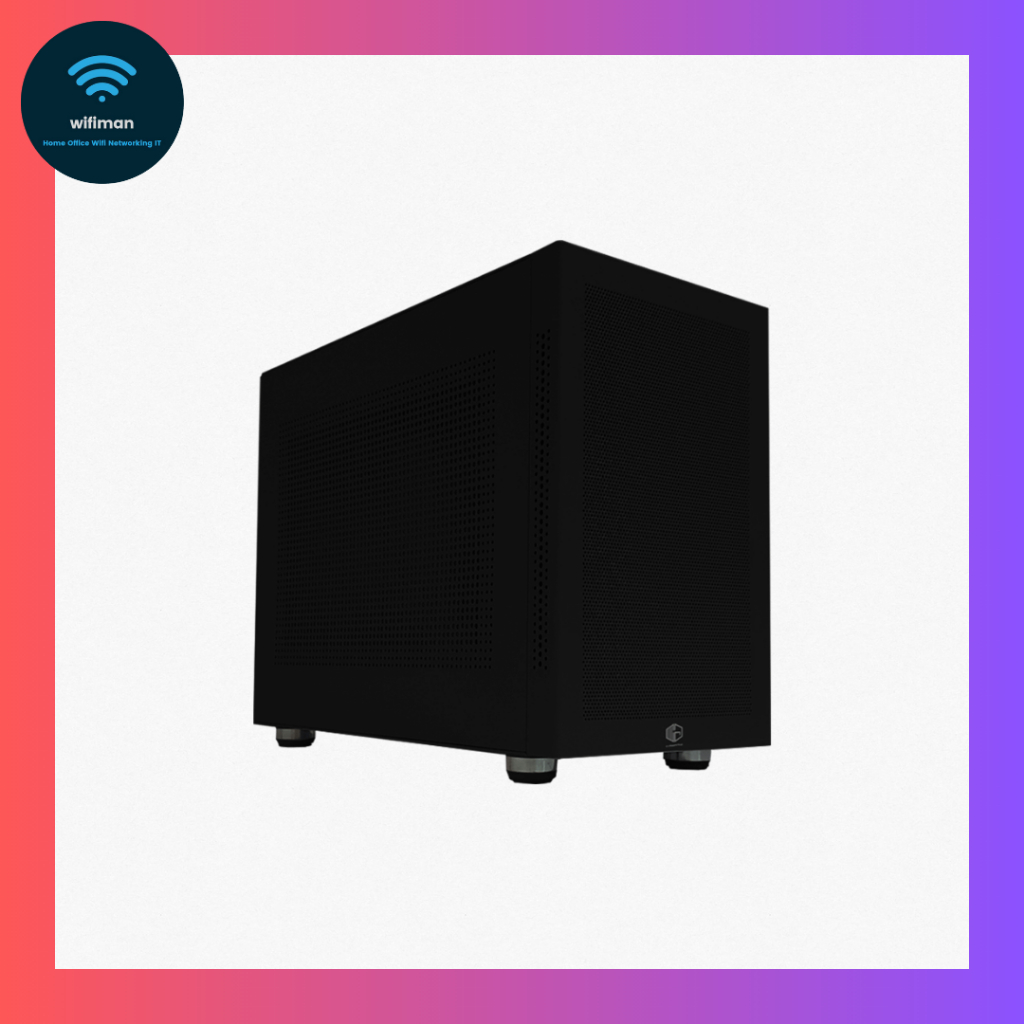 Jual Cube Axel V2 MATX ITX Mesh PC Case White Black Hitam Putih USB C ...