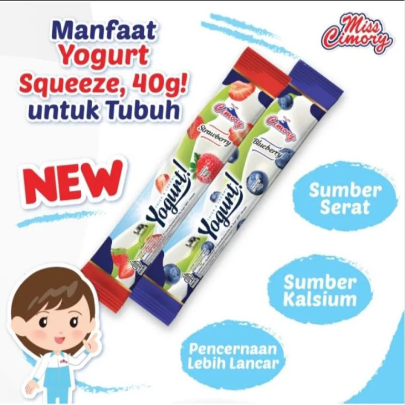 Jual Cimory Yogurt stick 40g / (1Pack isi 10pcs) Shopee Indonesia