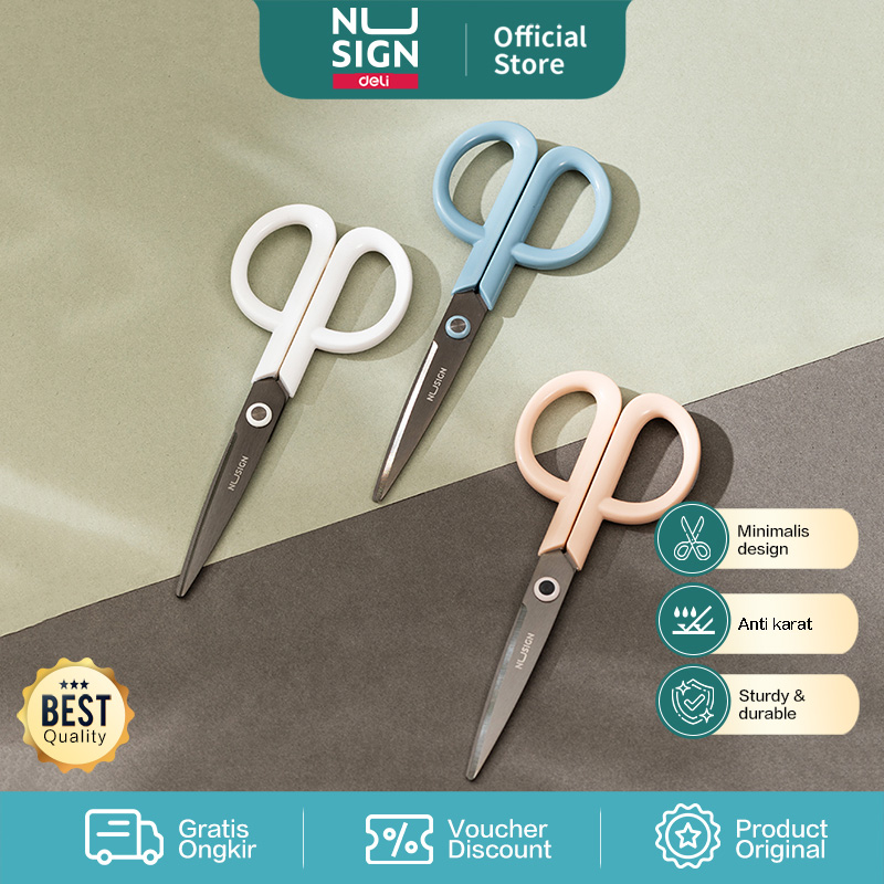 Jual Nusign Gunting Kertas / Scissor Anti Karat Minimalis ENS053 ...