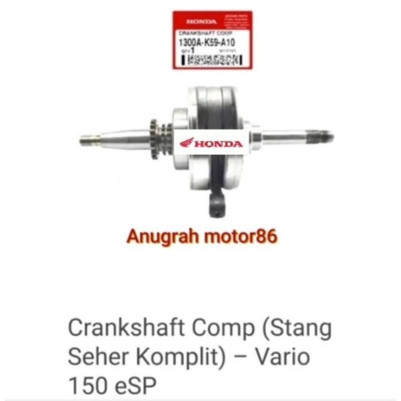 Jual A K A Crankshaft Kruk As Assy Vario Led