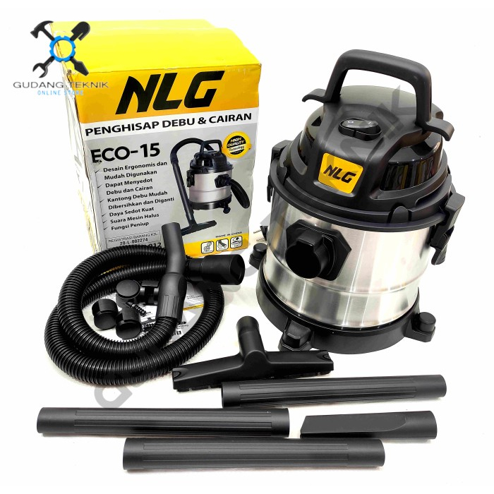 Jual Eco Nlg Vacuum Cleaner Liter Wet Dry Steinless Eco Nlg