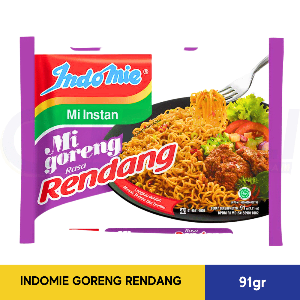 Jual Indomie Goreng Rendang 91gr Shopee Indonesia