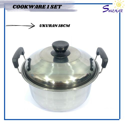 Jual PANCI MASAK 16 CM STAINLESS STEEL AIR PANAS / REBUS REBUSAN ALAT ...