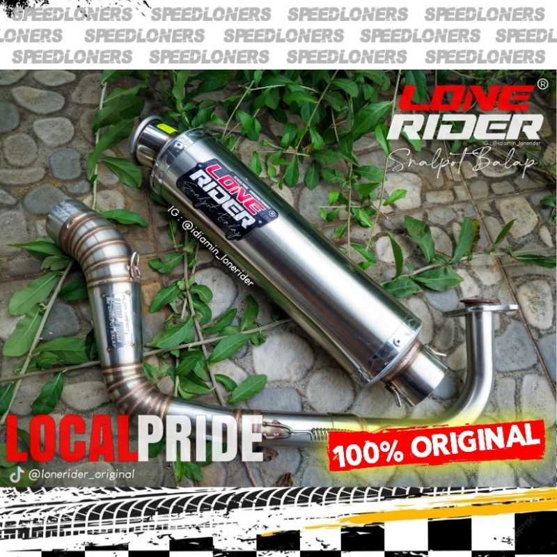 Jual Knalpot LR Lone Rider Original Matic Vario 125 - 150 Road Race ...