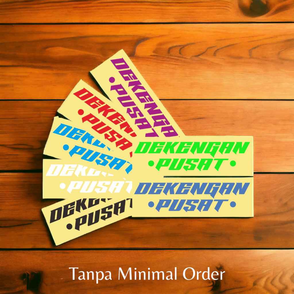 Jual Stiker Dekengan Pusat - Cutting Sticker Aksesoris Viral Keren ...