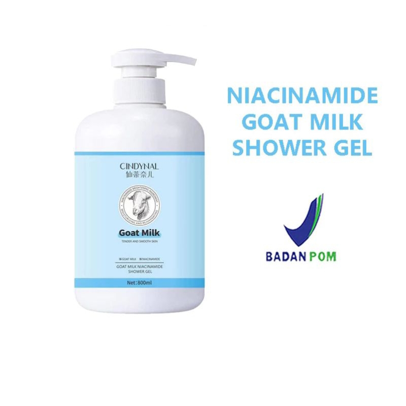 Jual TROY 80 BPOM CINDYNAL EXGYAN Body Wash Goat Milk Niacinamide Sabun
