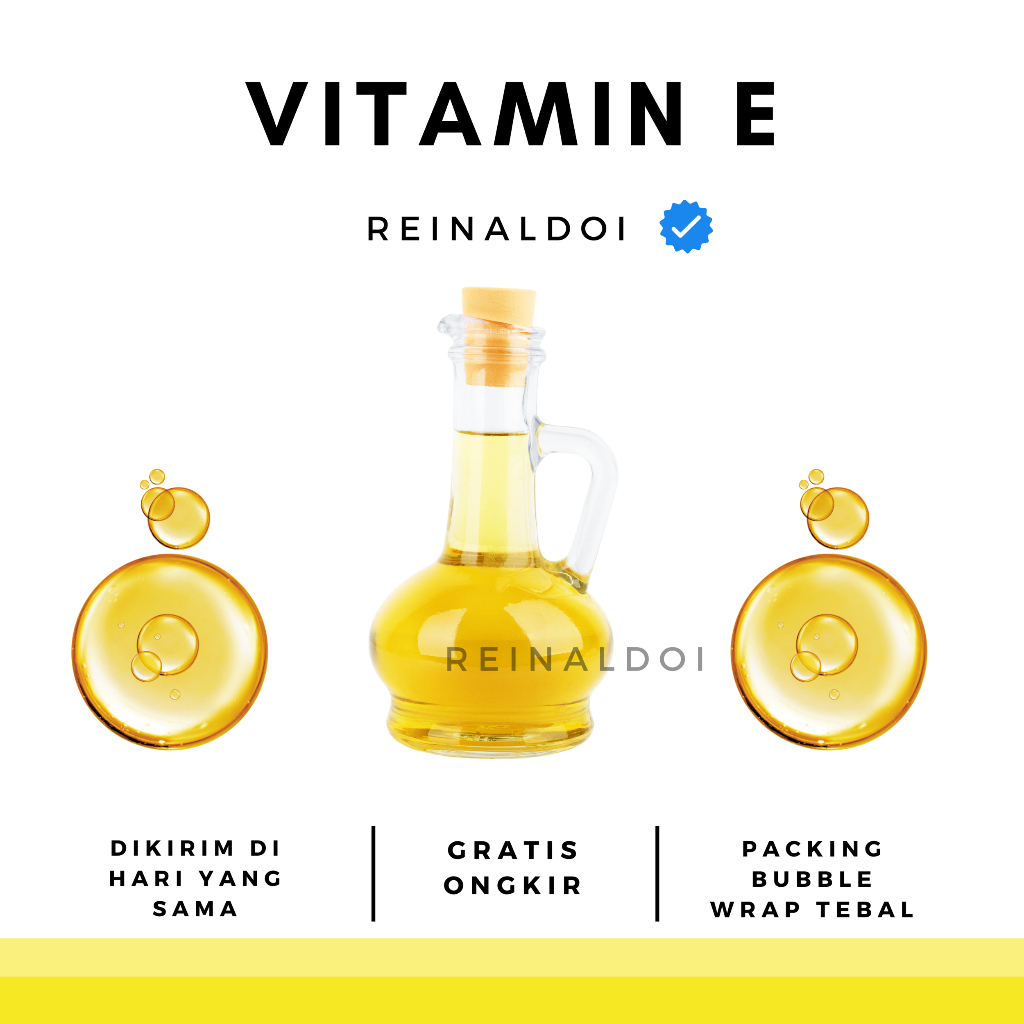 Jual Vitamin E Vitamin E Acetate Tocopheryl Acetate 100 ML Shopee