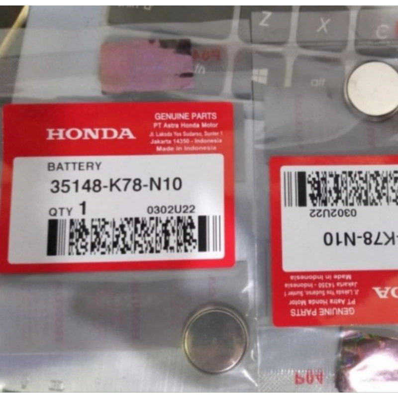Jual Battery Remote Keyles Honda ADV 150 PCX 150 New Vario 150 eSP ...