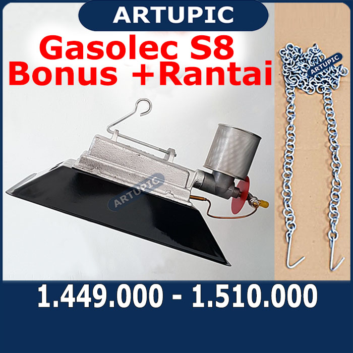 Jual Gasolec S8 Infrared Brooder Heater Pemanas Kandang Ayam Unggas ...
