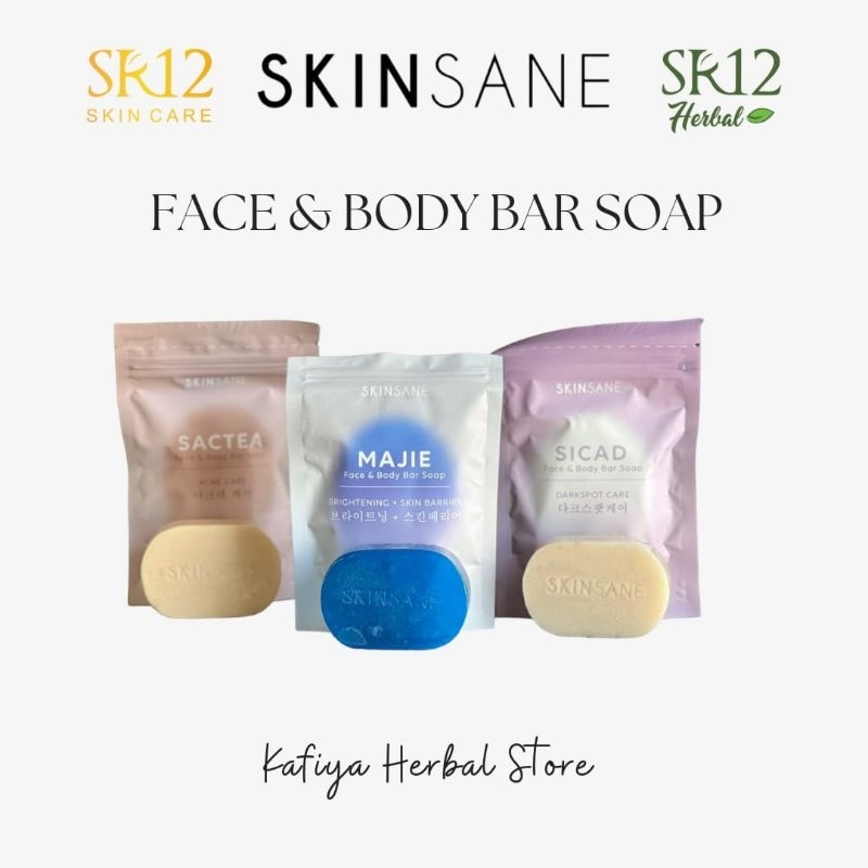 Jual SABUN SKINSANE / BODY BAR SKINSANE / FACE & BODY BAR SKINSANE / SABUN WAJAH SKINSANE