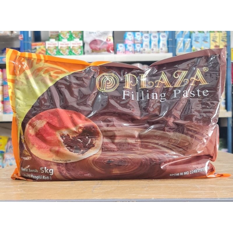 Jual Plaza Coklat Filling 5kg/Coklat Isian Roti/Coklat Selai Roti Bakar ...