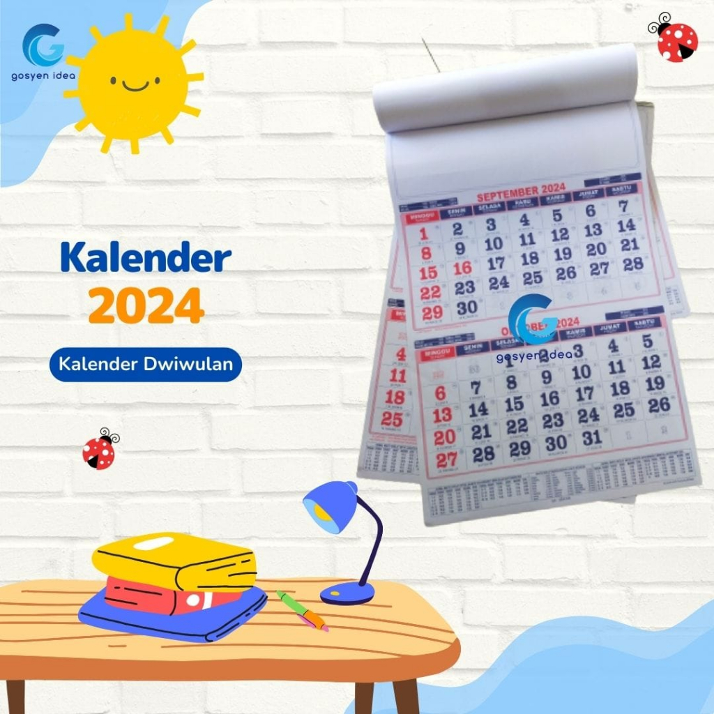 Jual Kalender Dinding Dwiwulan Tahun 2024 | Shopee Indonesia
