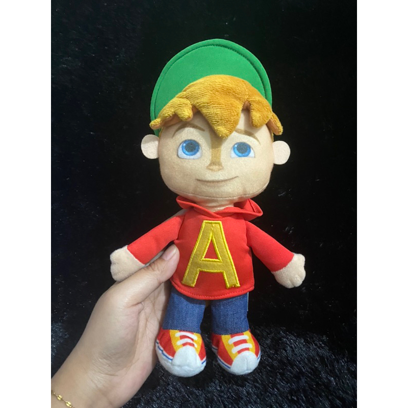 Jual Boneka Alvin karakter Alvin and The Chipmunk size 20cm original /  Boneka Alvin Chipmunk / Boneka Karakter Alvin n The Chipmunk