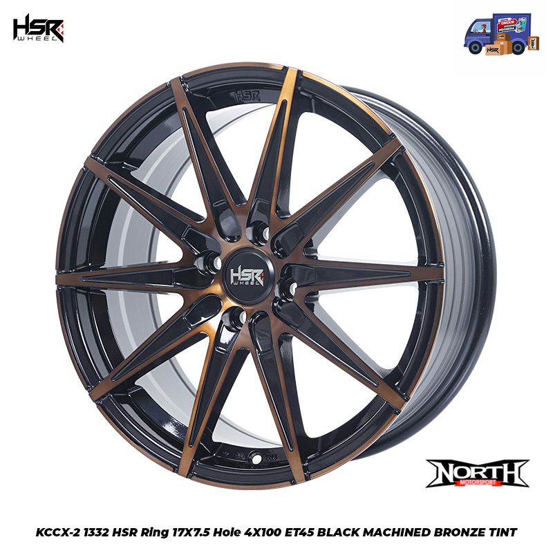 Jual Velg Mobil Ring 17 Type KCCX-2 1332 HSR Hole PCD 4x100 Velg Buat ...