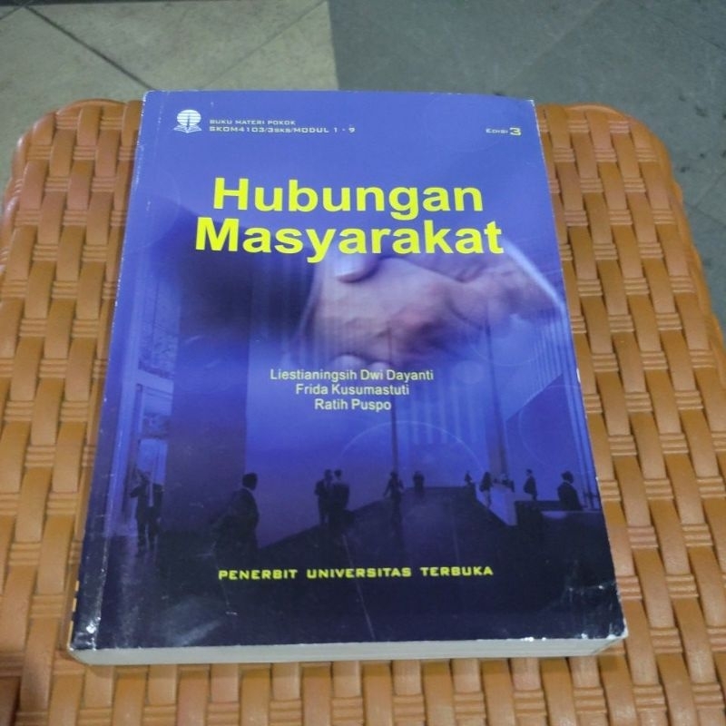 Jual Buku hubungan masyarakat (universitas terbuka) original Shopee