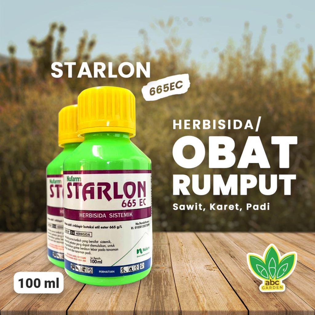 Jual [100ml] Starlon 665ec Herbisida Untuk Mengatasi Gulma Shopee