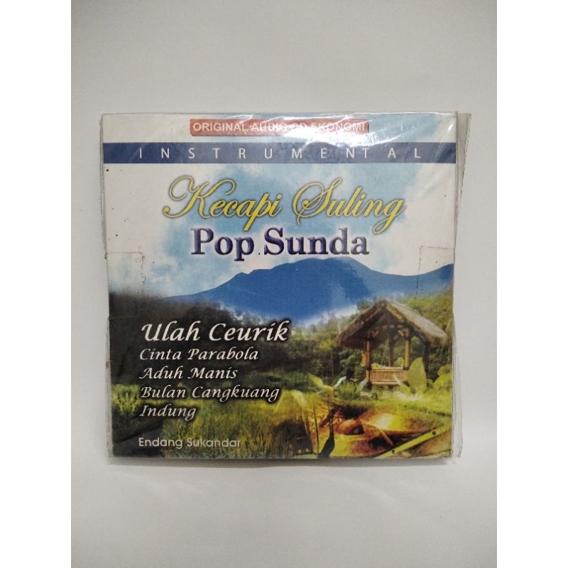 Jual CD Sunda kacapi suling pop Sunda instrumental ulah ceurik | Shopee ...