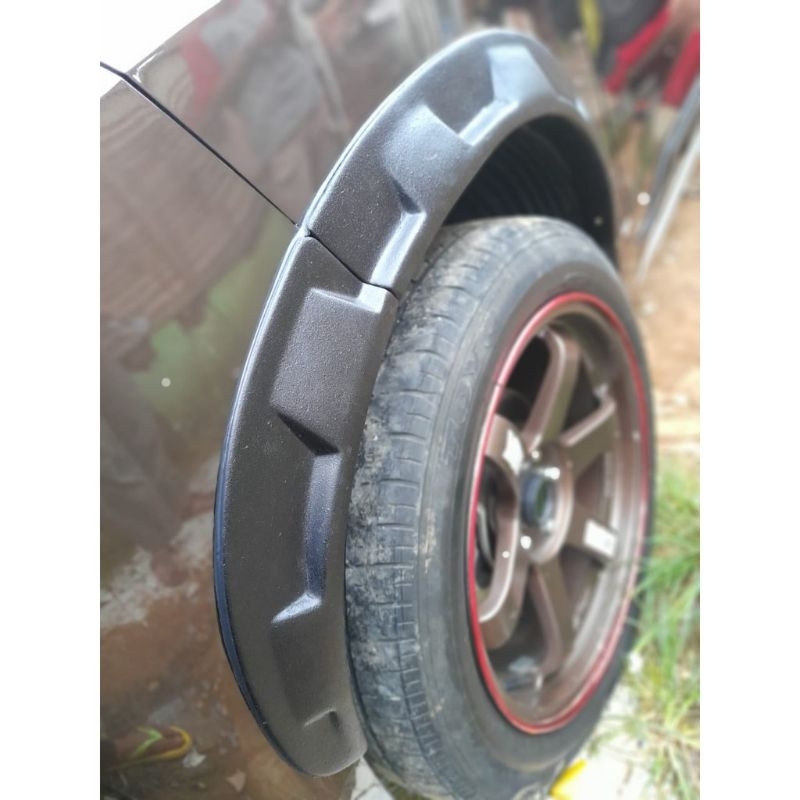 Jual Over Fender spakbor list lengkungan roda Xpander new model ...