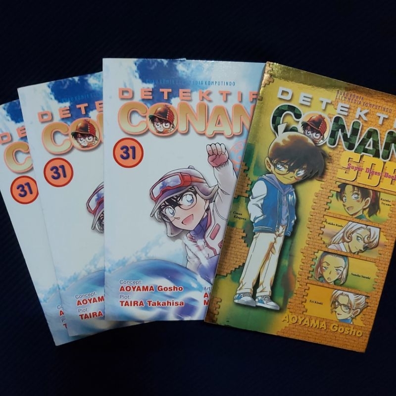 Jual Buku Original Komik Detektif Conan AOYAMA GOSHO | Shopee Indonesia