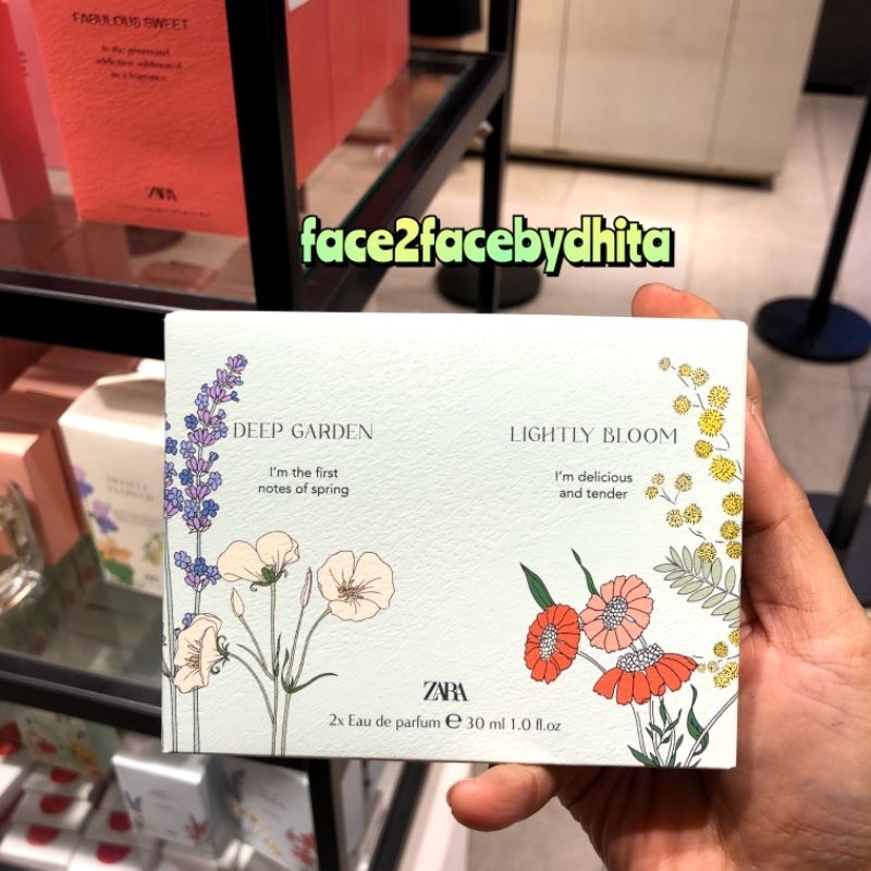 Jual 100% ORIGINAL PARFUM ZARA DEEP GARDEN - LIGHTLY BLOOM EDP