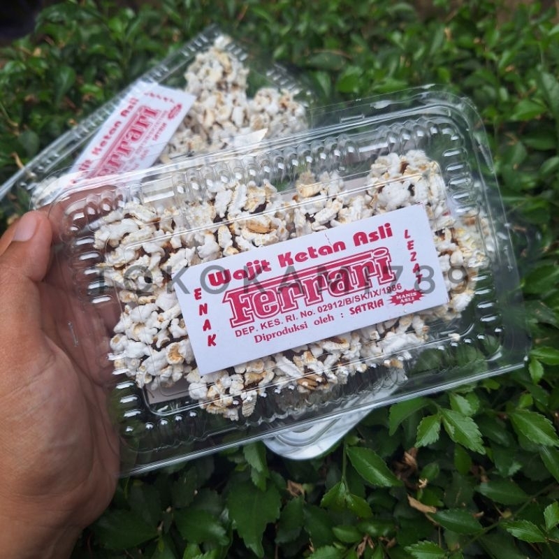Jual Wajit Ketan Asli Lapis Rice Crispy 1 Mika isi 10 | Shopee Indonesia