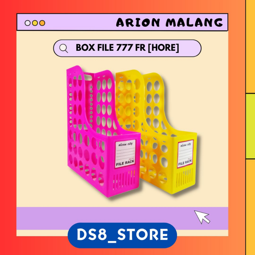Jual BOX FILE / FILE RACK PLASTIK FR-777 OLEANCITY | Shopee Indonesia