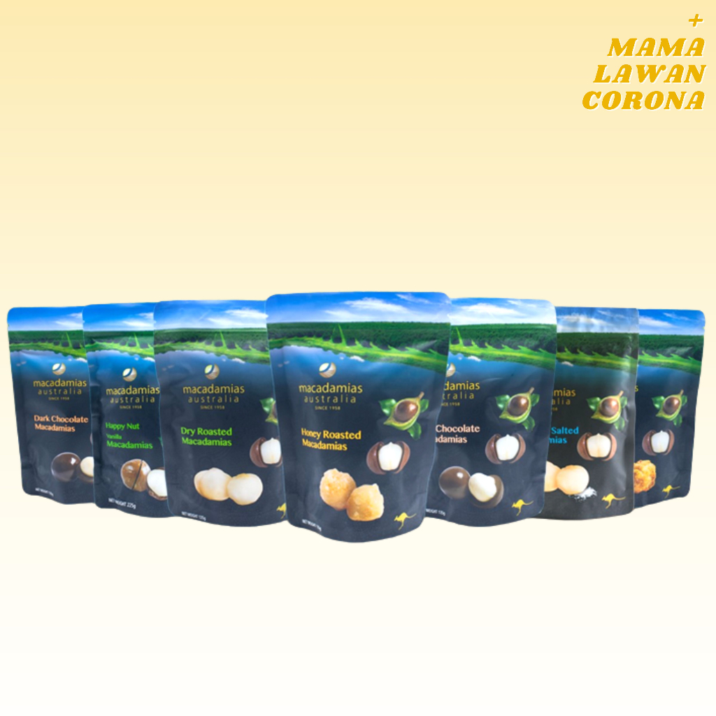 Jual Happy Nut Macadamias Australia Macadamia in Shell - Vanilla ...