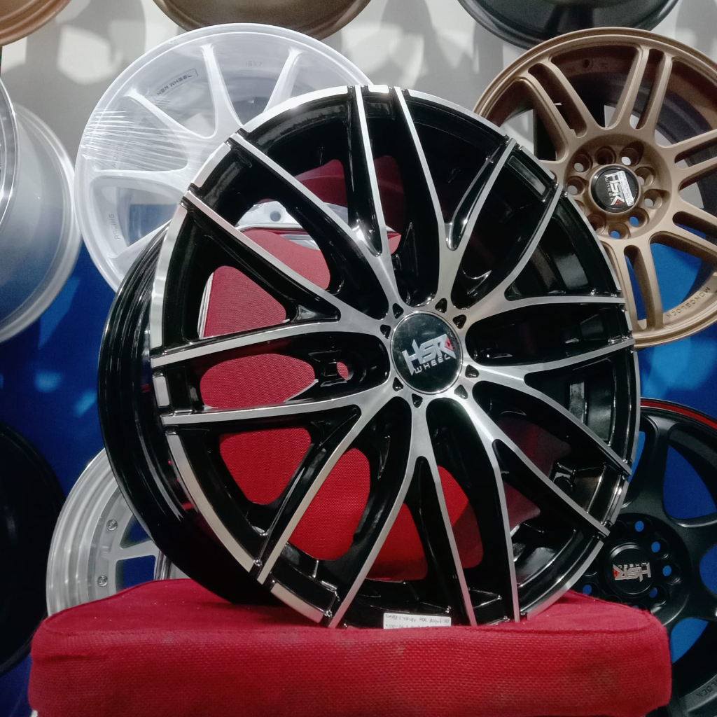 Jual velg racing mobil HSR R14 MURAH PADANG buat agya datsunavanza ...