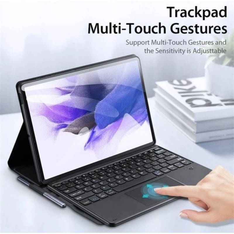 Jual Wireless Keyboard Case Samsung Galaxy Tab S9 / S9 Plus S9+ / S9