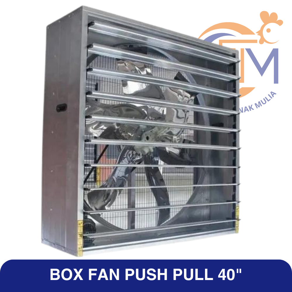Jual Blower Exhaust Box Fan Kandang Ayam Pushpull 40 Inchi Shopee